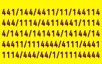 تست هوش تصویری | اگه رَنک اول همه نابغه ها خودتی عدد 1/4 رو تو عکس پیدا کن!
