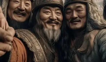 هوش مصنوعی تصویر سلفی چنگیز خان مغول را ساخت
