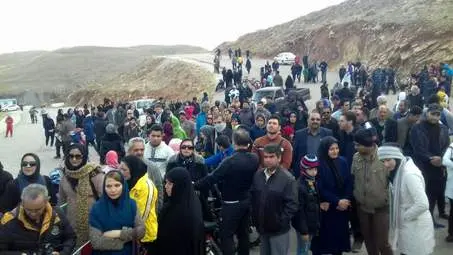 همایش دوچرخه‌سواری و کاشت درخت در ارتفاعات کرمانشاه 