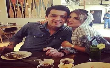 عکس منتشر شده از مجید یاسر در کنار همسرش در یک رستوران