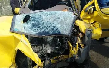 یک کشته و ۴ مجروح در تصادف سواری با کامیون