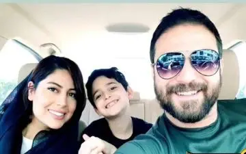  تفریح لاکچری آقای خواننده با همسر دومش+عکس