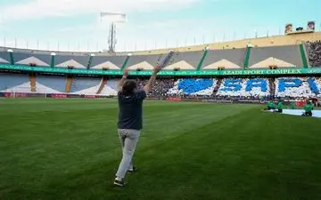 شادی ویژه ساپینتو با دلی پُردرد /تصاویر دیدنی