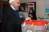 حسن روحانی در انتخابات شرکت کرد

