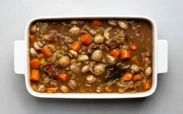 خوراک مقوی و سالم | طرز تهیه خوراک تره فرنگی