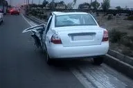تصادف هولناک در کاشان؛ برخورد تیبا با گیت عوارضی ۳ کشته برجای گذاشت