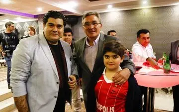 دیدار «سالار عقیلی» با سرمربی پرسپولیس + عکس