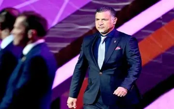 علی دایی و لاغری در حد بوندسلیگا! (عکس)