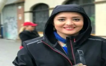 تیپ متفاوت و جنجالی بازیگر مطرح خانم در خارج از کشور! +عکس