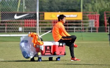 نگرانی کاشیما آنتلرز از وضعیت اوچیدا + عکس