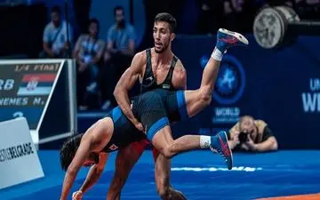 مسابقات جهانی کشتی فرنگی| گرایی فینالیست شد