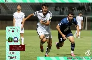 خلاصه بازی گل گهر 1 - آلومینیوم 0 + ویدئو