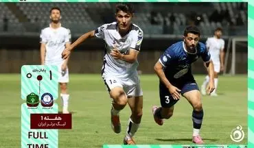 خلاصه بازی گل گهر 1 - آلومینیوم 0 + ویدئو