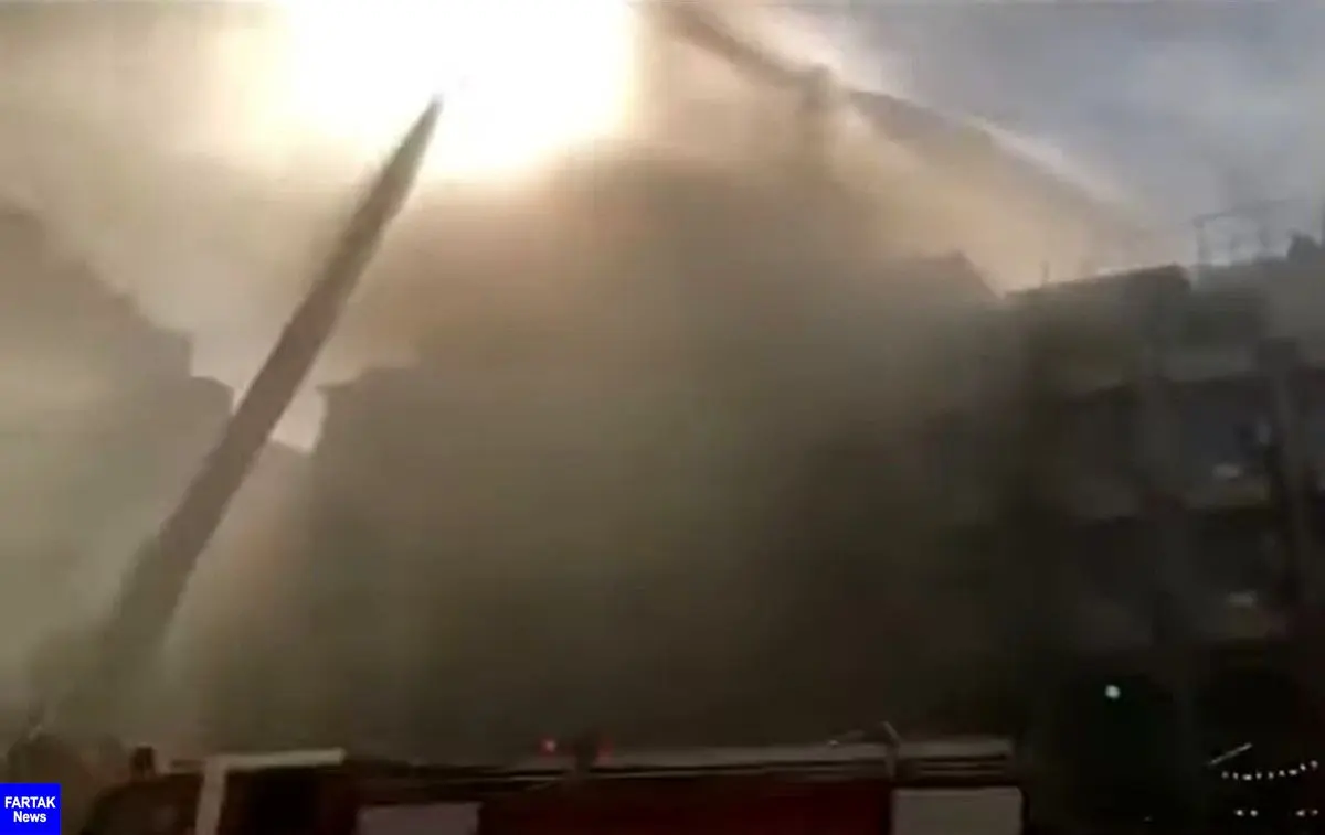 آتش سوزی هتل زائران در کربلا خاموش شد