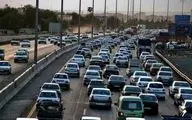 ترافیک سنگین در آزادراه قزوین - کرج / ممنوعیت تردد درجاده کرج - کندوان