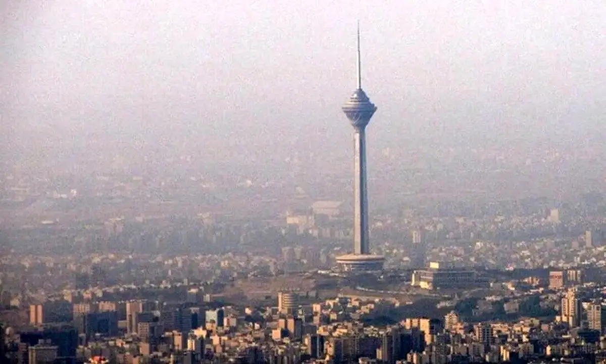 تهران برای گروههای حساس آلوده شد