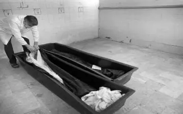 ماجرای کلیپ عجیب سردخانه قم