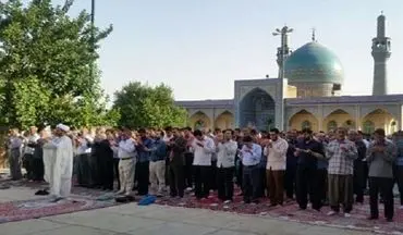 نماز عید سعید فطر در ۱۵ بقعه متبرکه لرستان اقامه می‌شود
