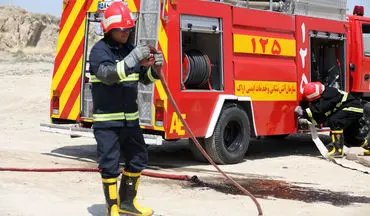 آتش سوزی در خوابگاه دانشجویی دختران اراک