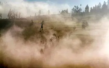 هشدار هواشناسی؛ گروه های حساس البرز از حضور درفضای باز خودداری کنند