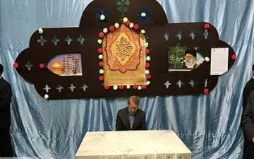 شرکت رئیس مجلس شورای اسلامی در انتخابات ریاست جمهوری + فیلم