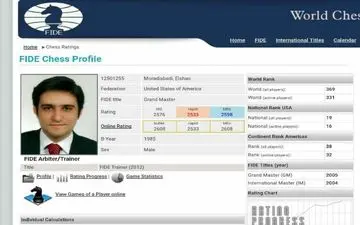 ستاره سابق شطرنج ایران تابعیت آمریکایی گرفت 