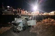 تصادف پیکان با پیکان وانت در خوی چهار فوتی برجا گذاشت
