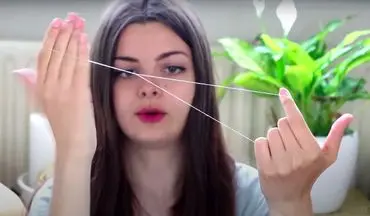 آموزش تصویری بند انداختن صورت و ابرو برای مبتدیان