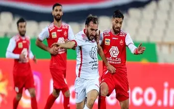 پیروزی پدیده مقابل پرسپولیس در نیمه اول
