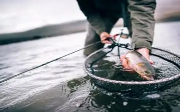 روشی جالب برای ماهیگیری + فیلم