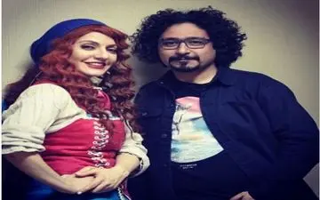 پوشش و گریم مهناز افشار در یک نمایش (عکس)