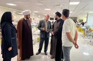 بازدید مدیرکل امور خیریه اوقاف کشور از پروژه درمانی بیماران خاص در شهرستان قدس