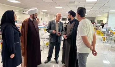 بازدید مدیرکل امور خیریه اوقاف کشور از پروژه درمانی بیماران خاص در شهرستان قدس