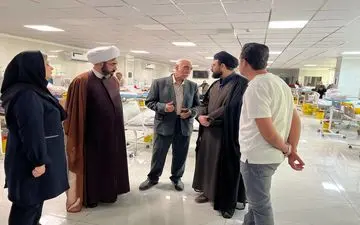 بازدید مدیرکل امور خیریه اوقاف کشور از پروژه درمانی بیماران خاص در شهرستان قدس