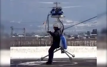 کوچکترین هلیکوپتر جهان+فیلم