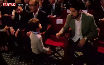 شیطنت های پسر مسی با سوارز + فیلم