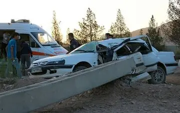 ۸ نفر در حادثه رانندگی در محور جهرم جان باختند