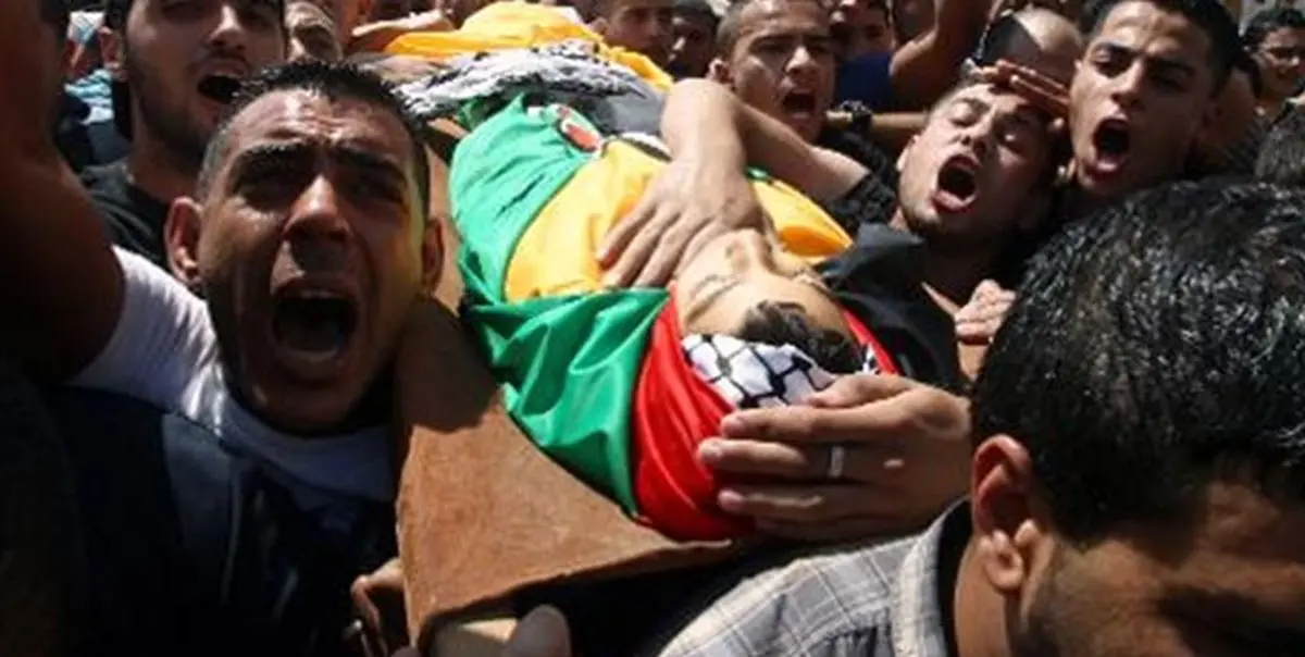 شهادت یک فلسطینی به ضرب گلوله نظامیان صهیونیست