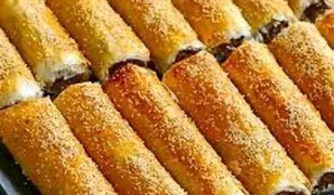 طرز تهیه یک لقمه خوشمزه|  بورک گوشت و قارچ