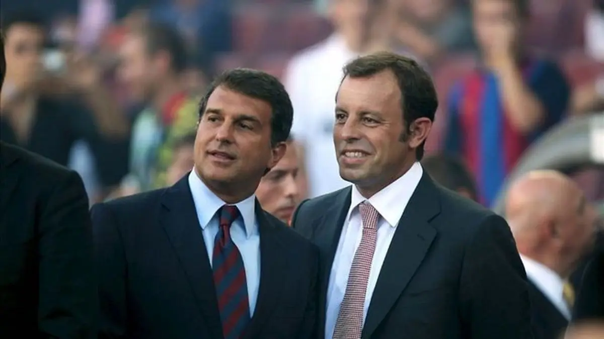  برقراری صلح بین دو رئیس سابق بارسلونا