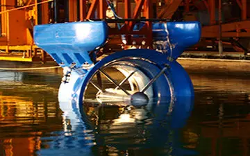 تولید برق از جریان آب رودخانه