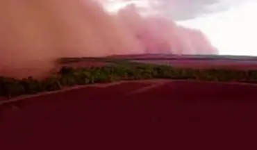 ایجاد مناظری شبیه به سیاره مریخ پس از طوفان شن