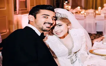 عکس/ رضا قوچان نژاد و همسرش در مراسم ازدواجشان در هلند