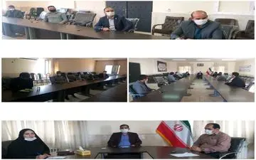 جلسه ستاد پیشگیری ومقابله با کرونا درشهرستان هلیلان برگزارشد