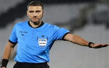 قضاوت داوران صربستانی در دیدار دوستانه بلغارستان - ایران 