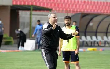 اولین تمرین نساجی با سرمربی جدید +عکس