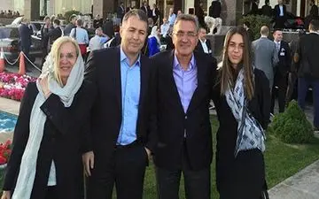 دختر برانکو ایوانکوویچ در استادیوم آزادی حاضر شد + عکس