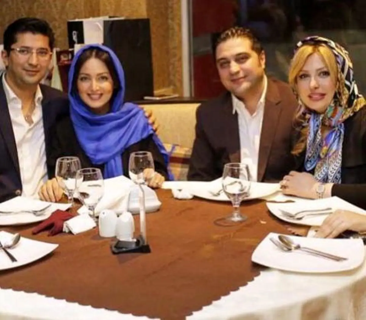 میهمانی خانوادگی "محسن چاووشی" و "گلاره عباسی" + عکس