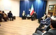 دیدار رییس جمهور با مدیر حوزه‌های علمیه