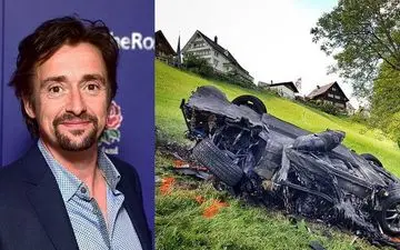  مجری معروف با ماشین میلیاردی اش چپ کرد و راهی بیمارستان شد